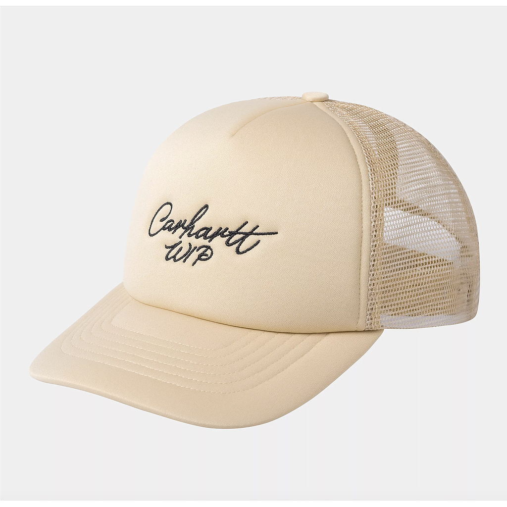 Gorra Carhartt WIP Signature Trucker - Cornsilk/Black