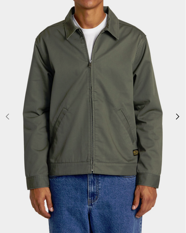 Sudadera RVCA Day Shift - Olive