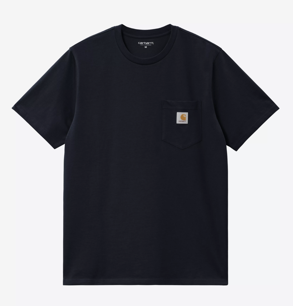 Camiseta Carhartt Wip Pocket - Dark Navy