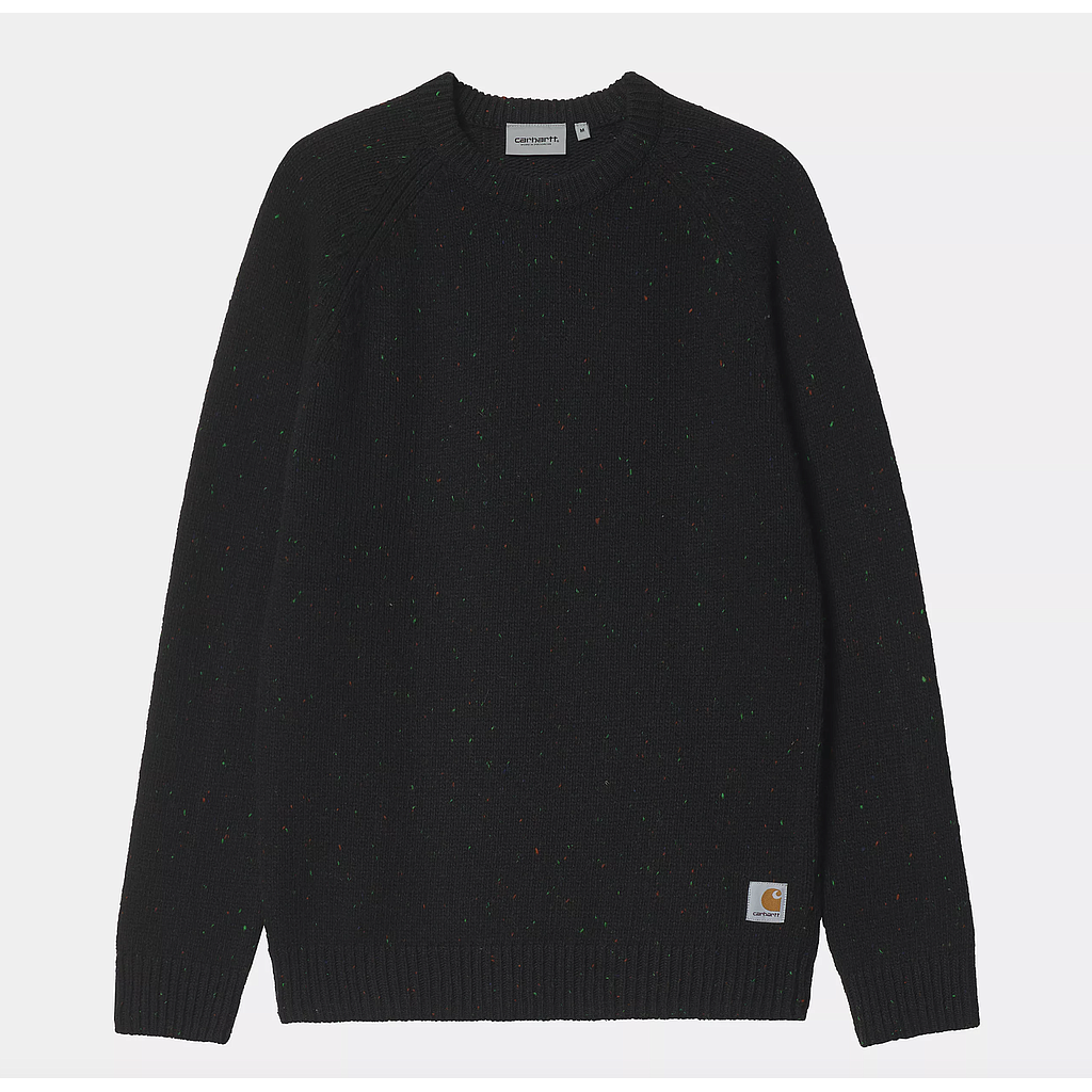 Jersey Carhartt WIP Anglistic - Speckled Black