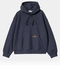 Sudadera Con Capucha Carhartt WIP Label Script - Blue
