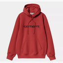 Sudadera con Capucha Carhartt WIP Sweat - Cherry/Space