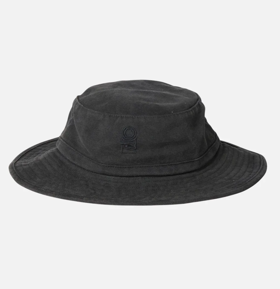 Sombrero Rip Curl Search Canvas Wide Brim - Black