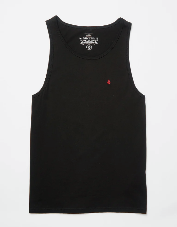 Camiseta Sin Mangas Volcom Stone Blanks - Black