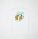 Camiseta Volcom Curious Cat - White