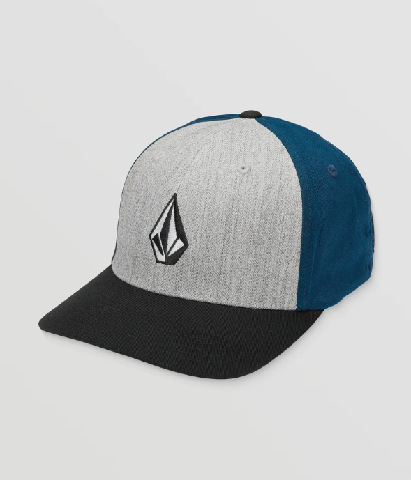 Gorra Volcom Full Stone Hthr Flexfit - Deep Blue