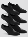 Volcom Stones No Show Socks (Pack de 3) - Black