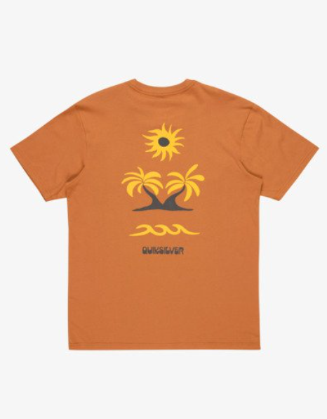 Camiseta Quiksilver Evo Road - Bran