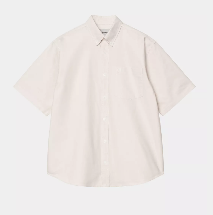 Camisa Carhartt WIP Braxton - Fleur de Sel/Wax