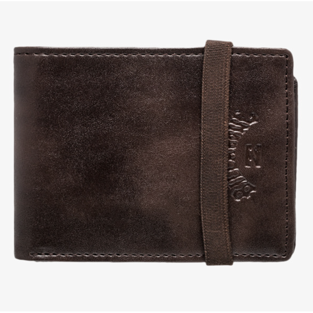 Cartera Billabong Locked Slim - Chocolate