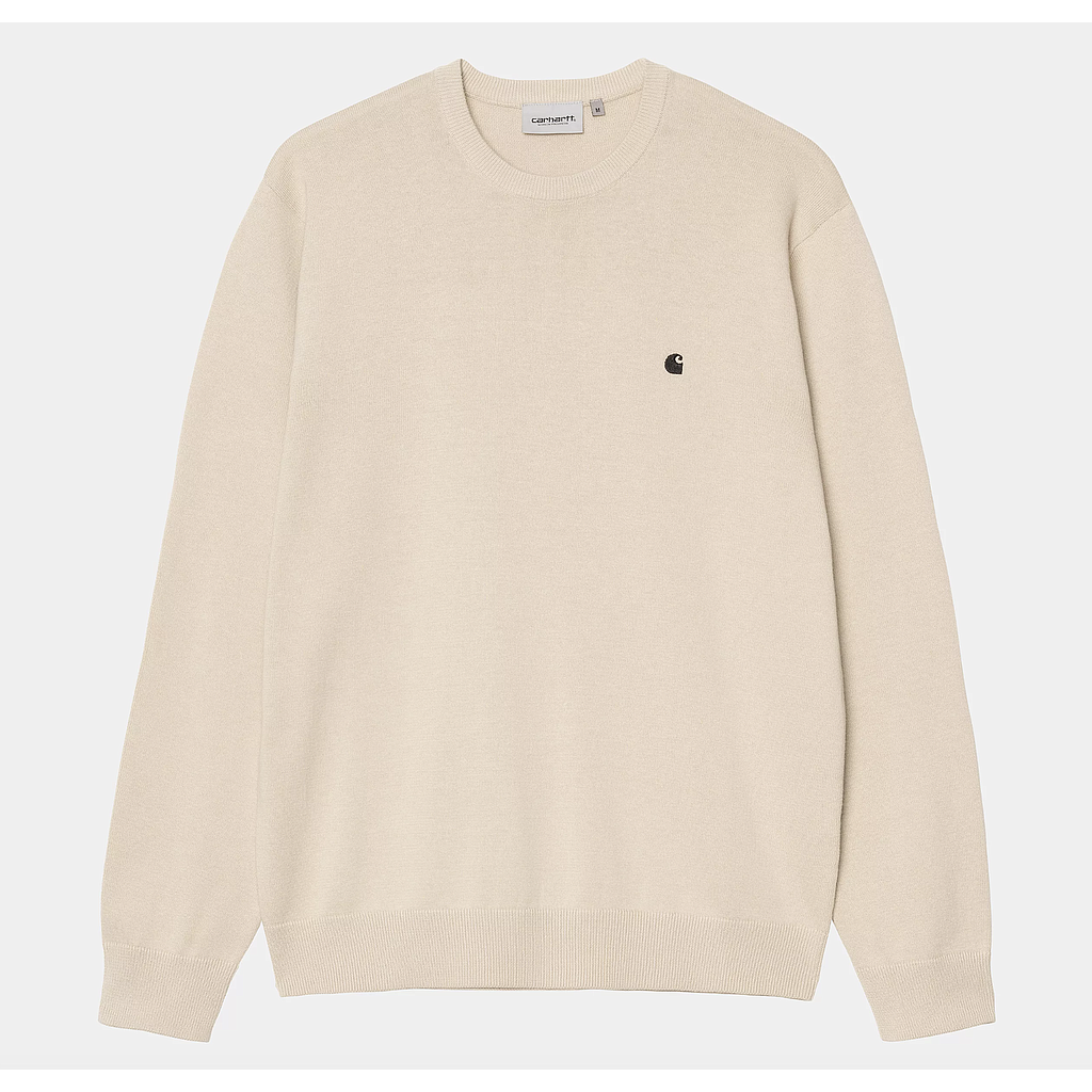 Jersey Carhartt WIP Madison - Fleur de Sel/Black