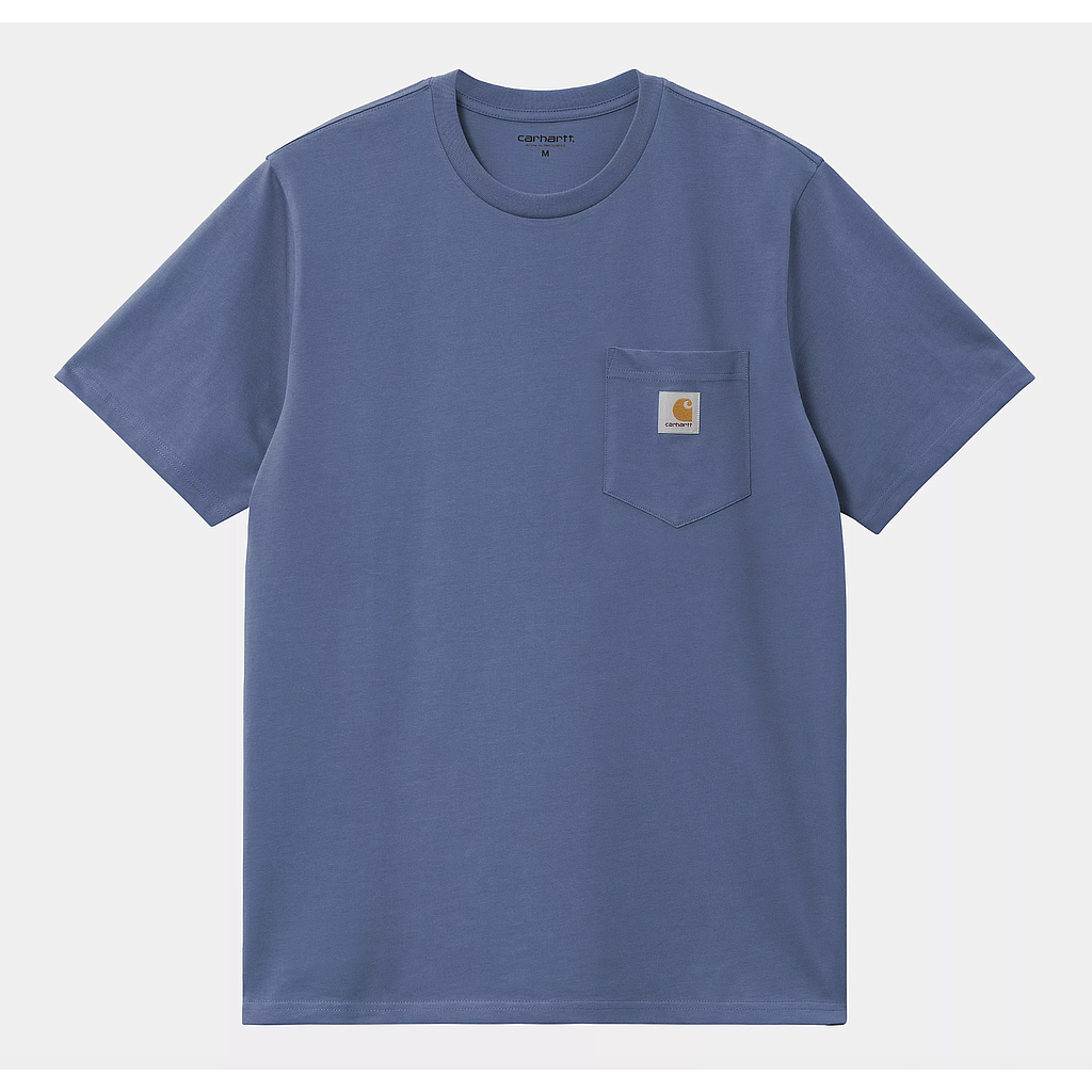 Camiseta Carhartt WIP Pocket - Blue Iris