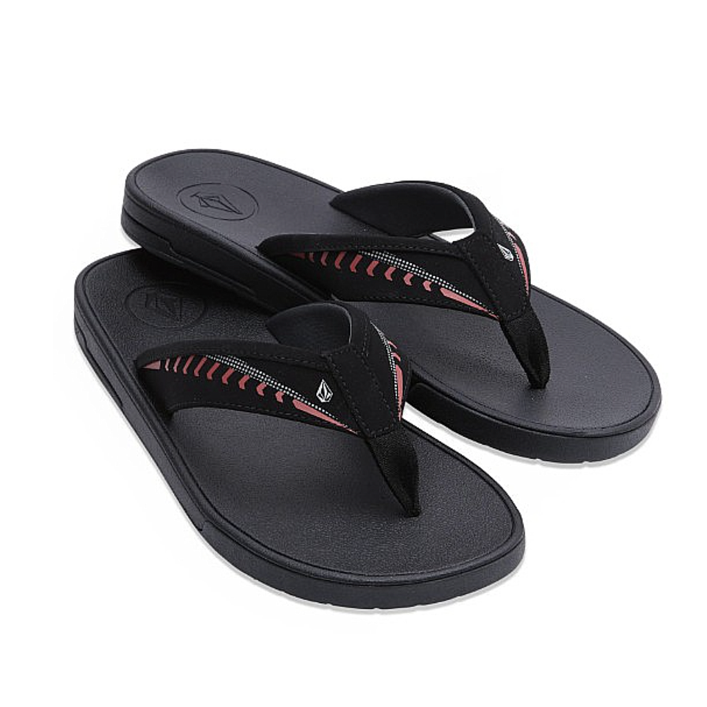 Chanclas Volcom Jack Robinson - Black/White