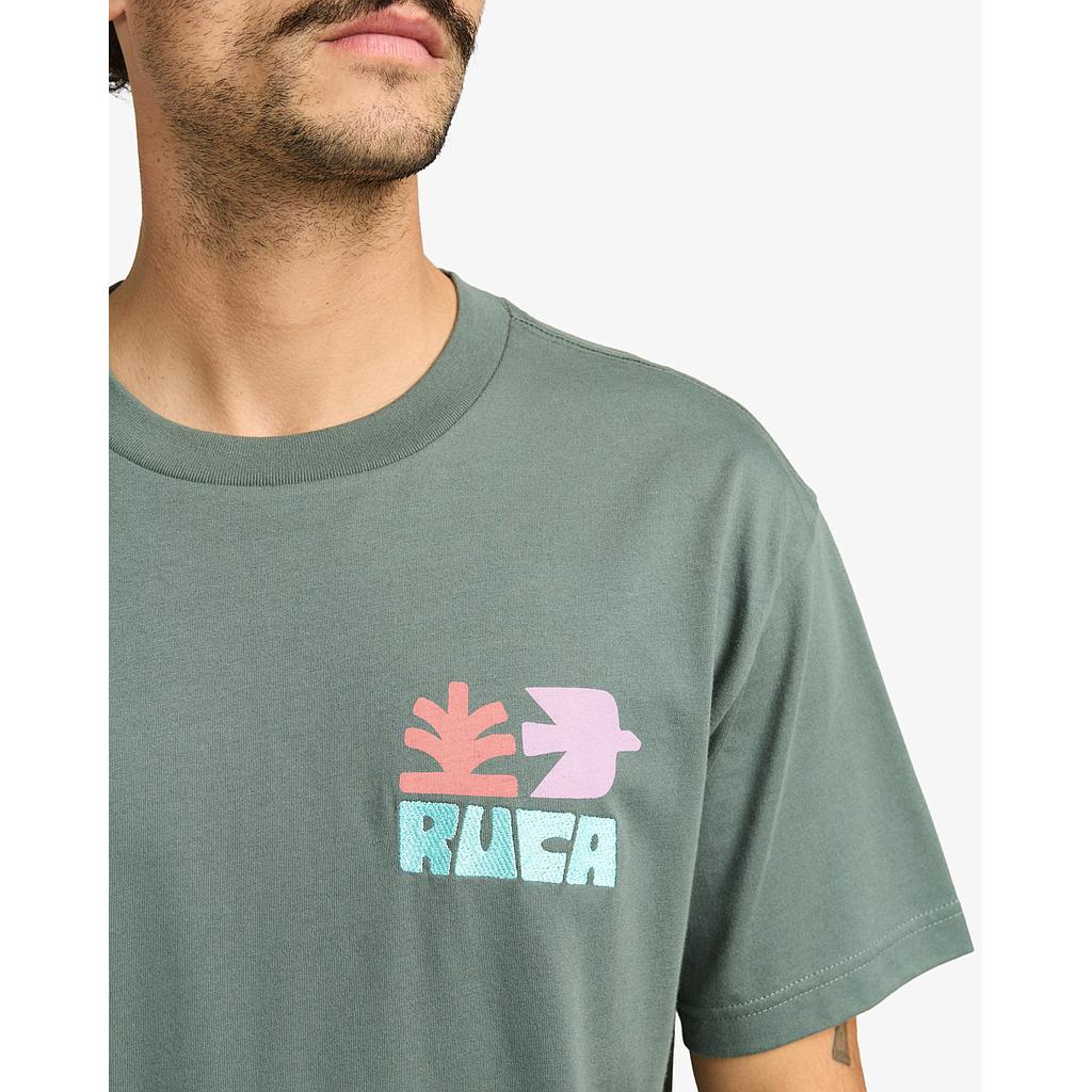 Camiseta RVCA Mosaic - Balsam Green (GNY0)