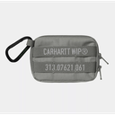 Cartera Carhartt WIP Tour Card Case Keychain - Smoke Green/Reflective