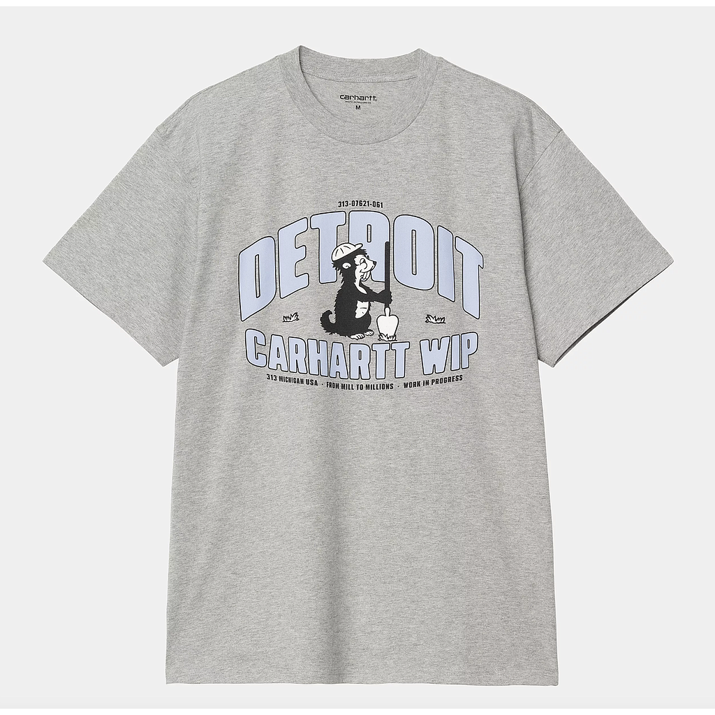 Camiseta Carhartt WIP Underground - Grey Heather
