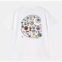 Camiseta Carhartt WIP Catalogue C Logo - White
