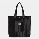 Bolso Carhartt WIP Hendry Tote - Seaton Stripe/Black/Wax (rinsed)