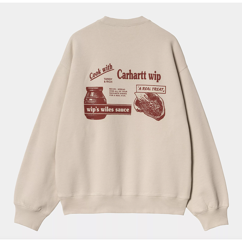 Sudadera Carhartt WIP Catalogue - Fleur De Sel/Desire