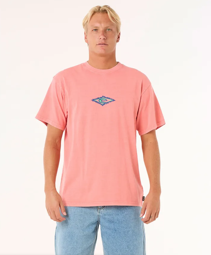Camiseta Rip Curl Raw Energy Sloth - Watermelon