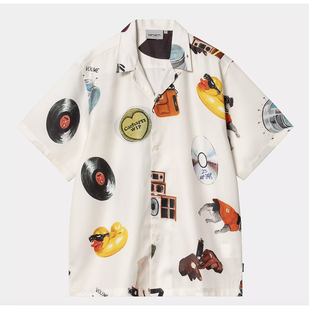 Camisa Carhartt WIP Jacob Rochester - Jacob Rochester Print/Wax