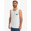 Camiseta sin Mangas Quiksilver EV Beach Blast - White (wbb0)