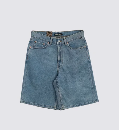 Pantalón Corto Vans Check-5 Baggy - Stone Wash Denim