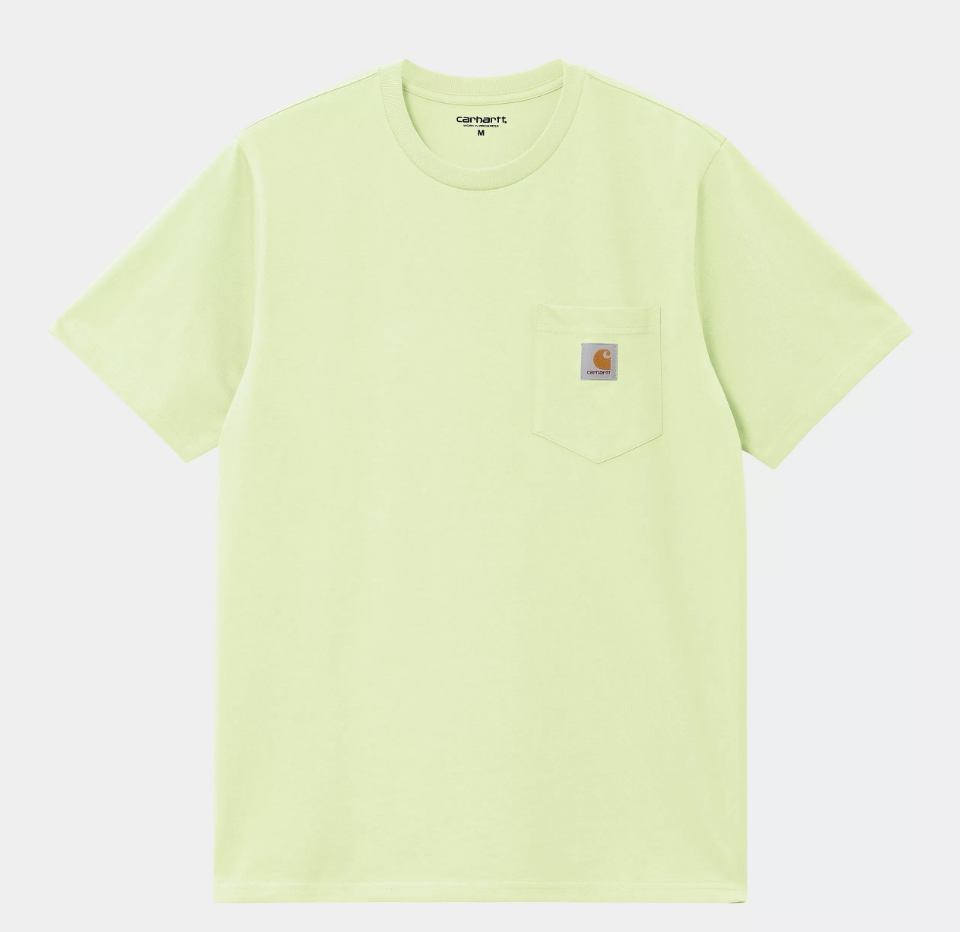 Camiseta Carhartt WIP Pocket - Air Green