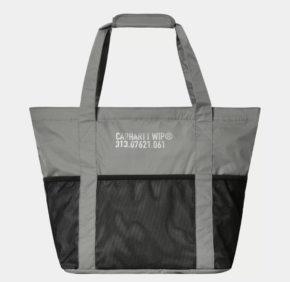 Bolso Plegable Carhartt WIP Tour Packable Travel Bag - Smoke Green/Reflective