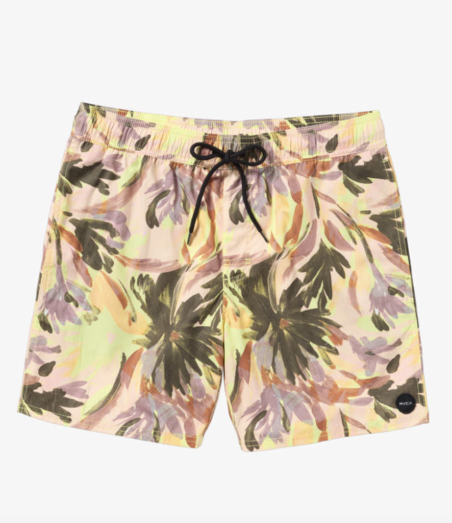 Bañador RVCA Perry Elastic 17'' - Peach