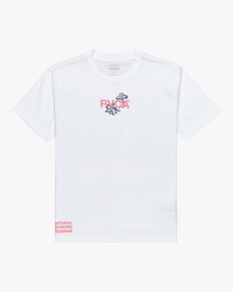 Camiseta Rvca Natural Network - White