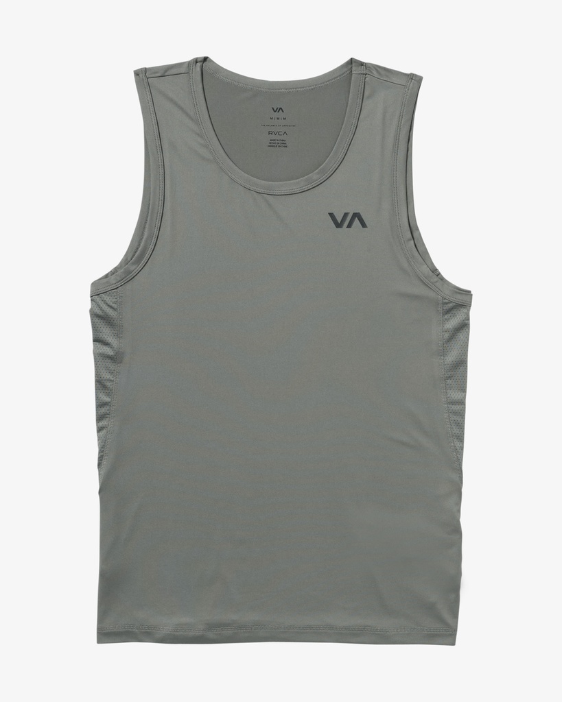 Camiseta sin Mangas VA RVCA Sport Vent - Sage Leaf