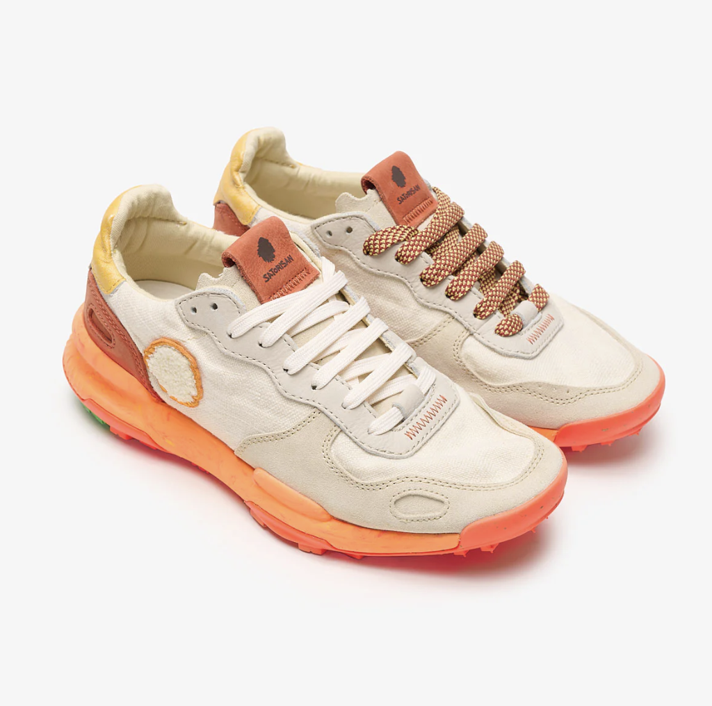 Zapatillas Satorisan Chacrona Linen - Chantilly Orange