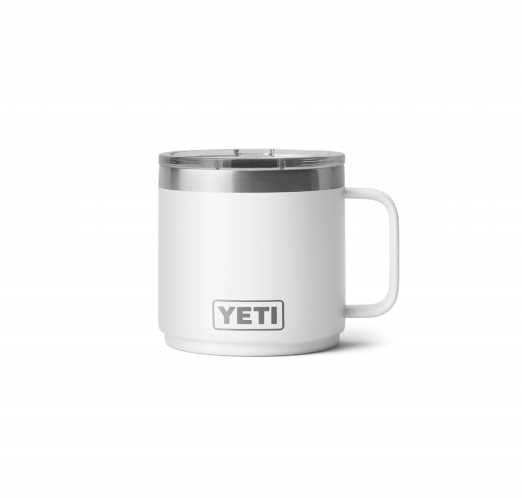 Taza Apilable Yeti Rambler 14 oz (414 ml) - White