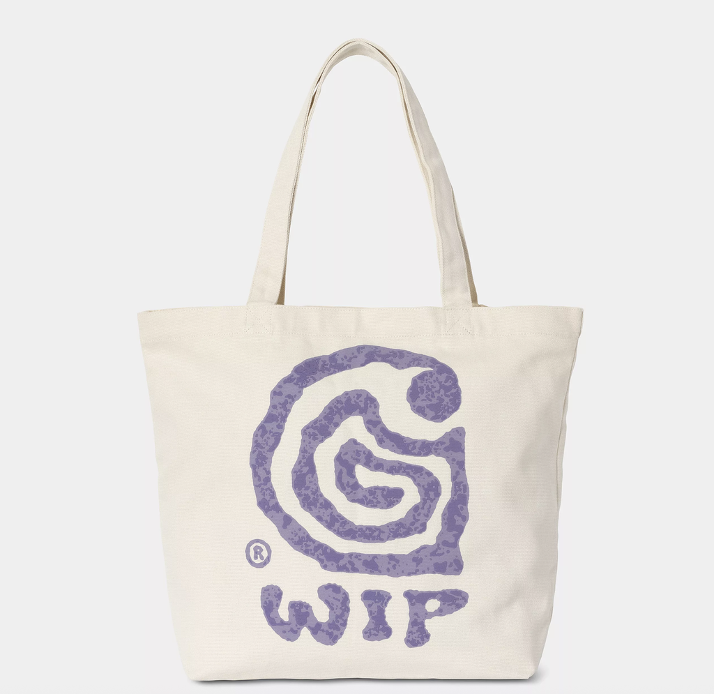Bolso Tote Carhartt WIP Canvas Graphic - Helix Print/Natural