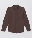 Camisa Volcom Veeco Oxford - Brown Stone