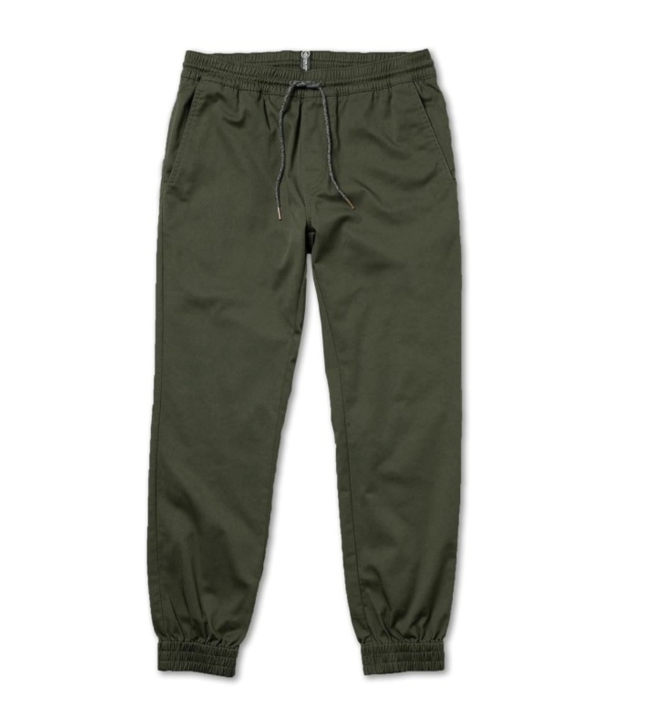 Pantalón Volcom Frickin Slim Jogger - Dark Green
