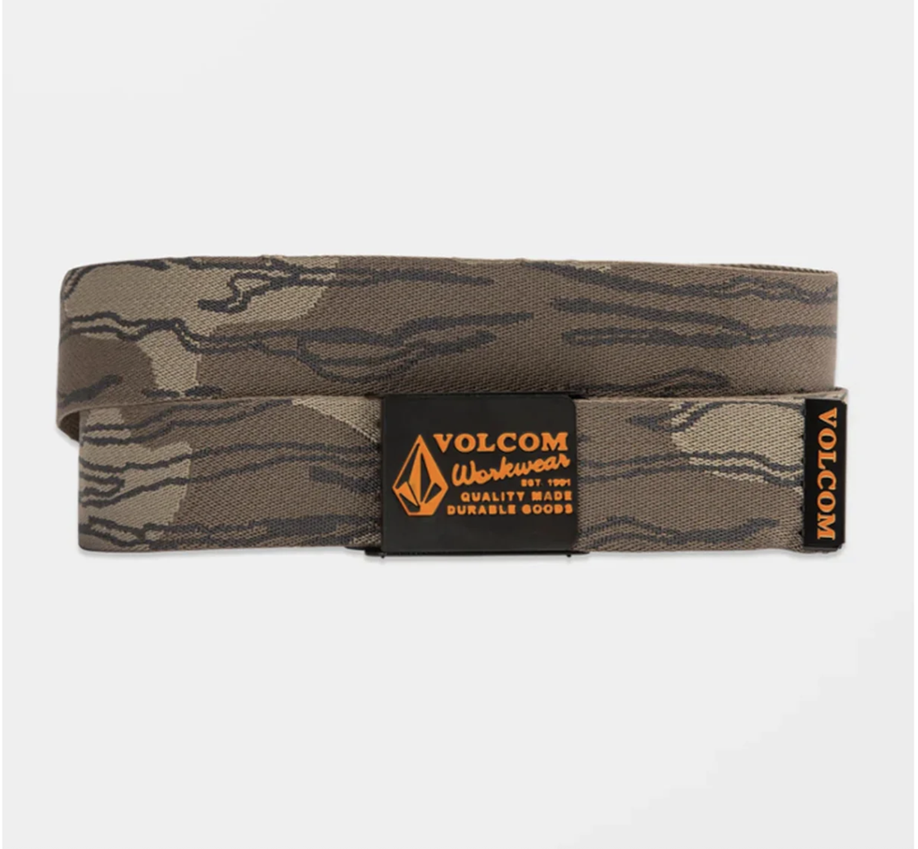 Cinturón Volcom Workwear Web - Brindle