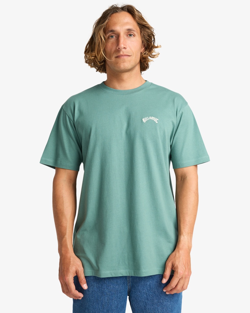 Camiseta Billabong Arch Crew - Sagebrush (bmr0)