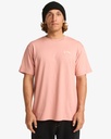 Camiseta Billabong Arch Crew - Ash Rose