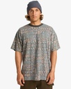 Camiseta Billabong Paint Rack Wave - Pewter