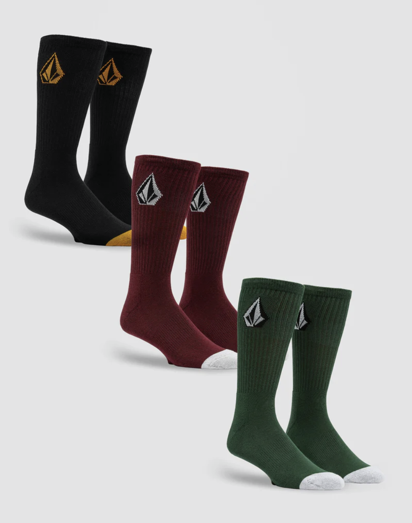 Calcetines Volcom Full Stone Mix (Pack 3) - Mix