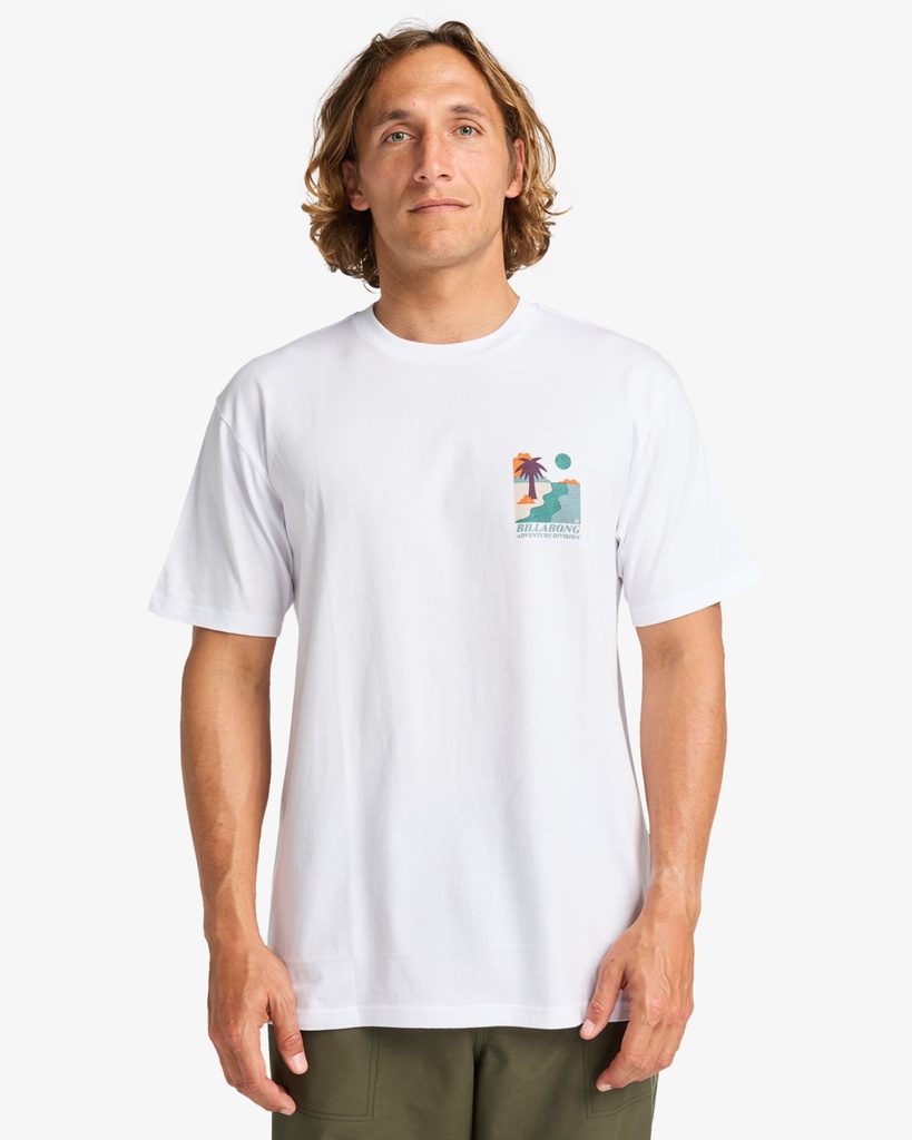 Camiseta Billabong Sundown - White
