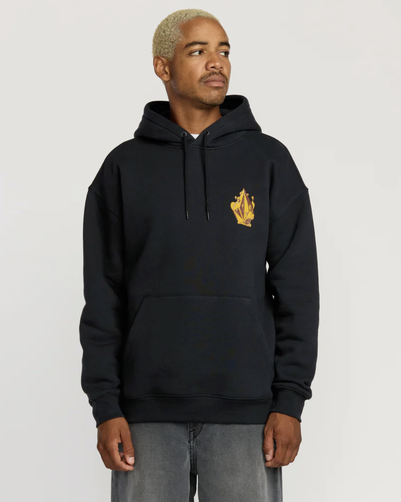 Sudadera Con Capucha Volcom Callum Rooney - Antique Black