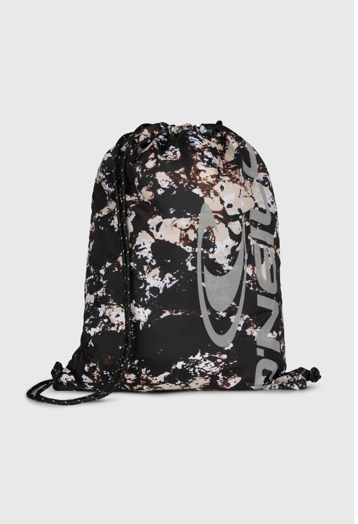 Mochila O'Neill Gym Sack - Black/Beige Quarry