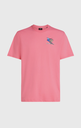 Camiseta O'Neill Fwc'Play Graphic - Skater Pink