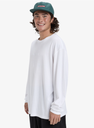 Camiseta Manga Larga Quiksilver Salt Water - White (WBB0)