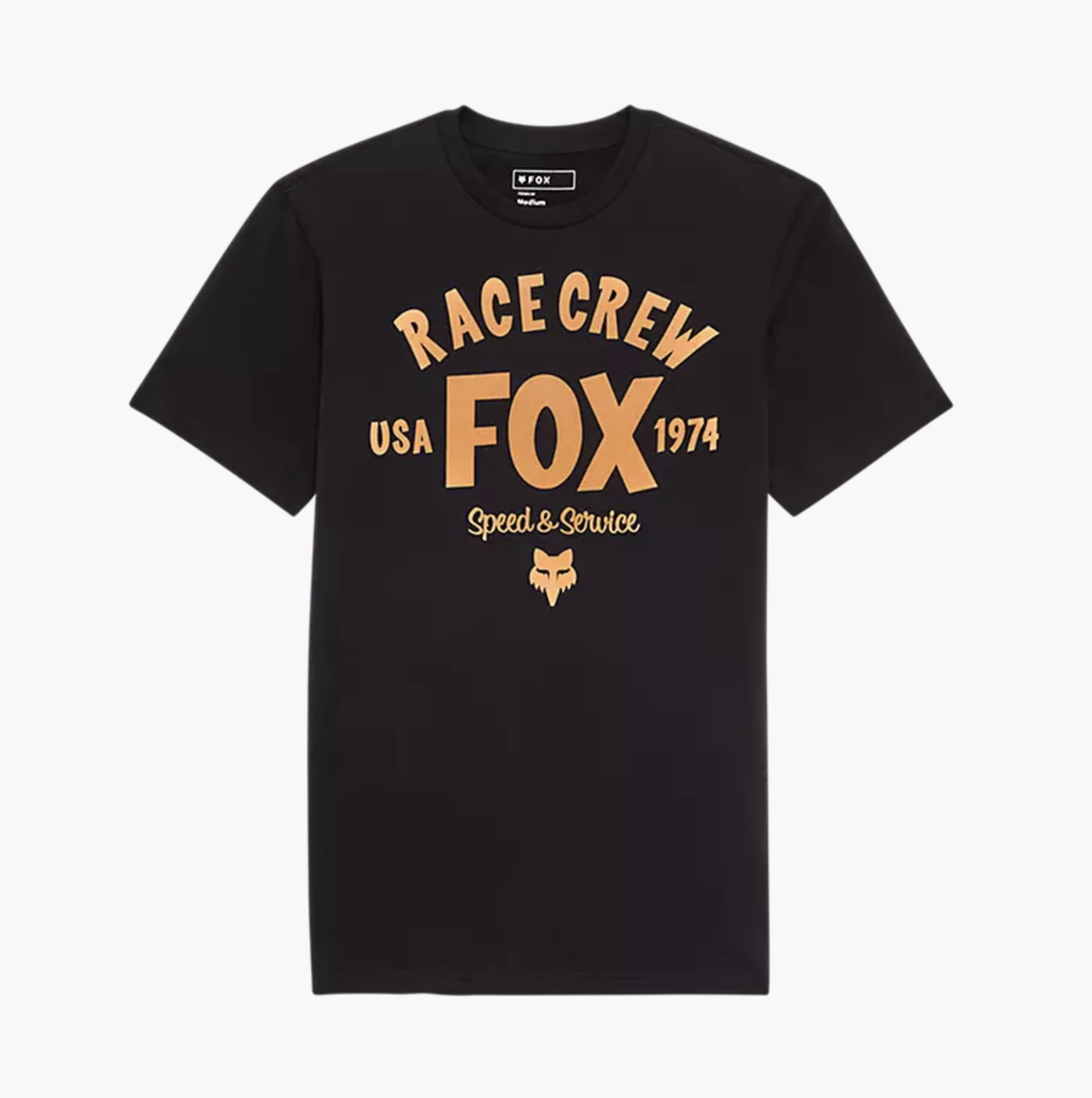 Camiseta Fox Slogan Premium - Black