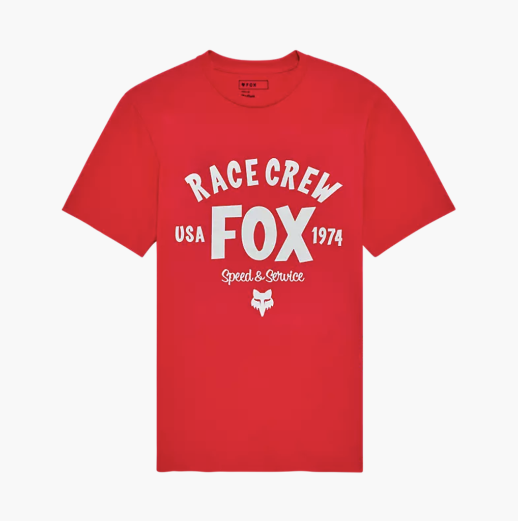 Camiseta Fox Slogan Premium - Flame Red