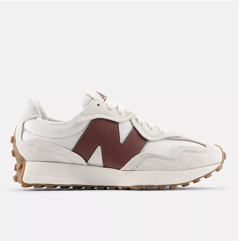Zapatillas New Balance 327WKM - Linen con Rich Oak